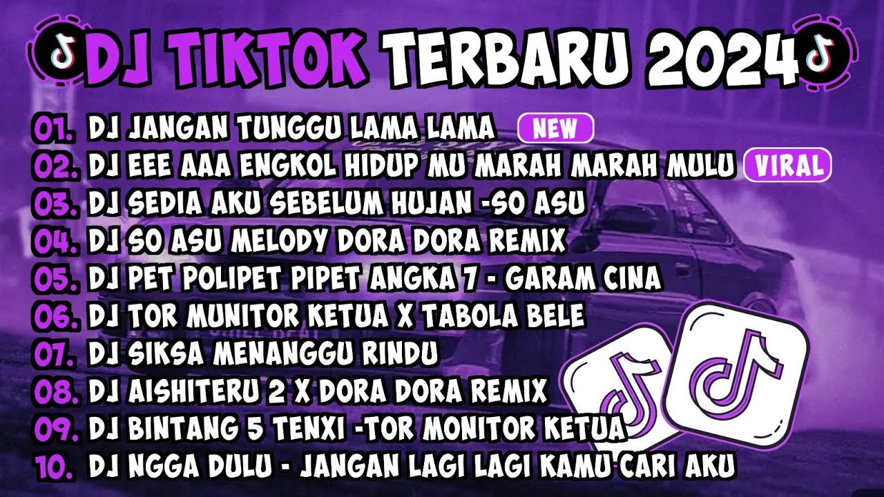 DJ TIKTOK TERBARU 2025🎵DJ JANGAN TUNGGU LAMA LAMA 🎵 EEE AAA ENGKOL HIDUP MU MARAH MULU