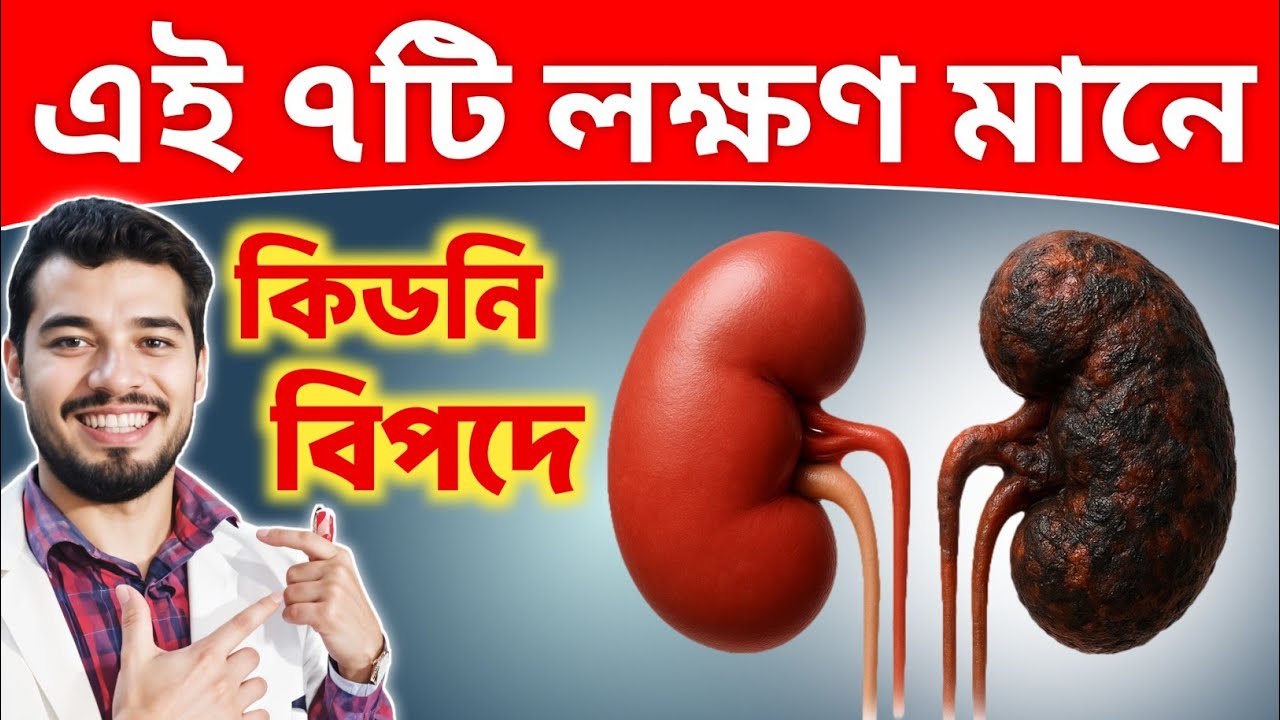 কিডনি খারাপের এই ৭ টি সংকেত 90% মানুষ বুঝতেই পারে না | 7 Warning Signs that Your Kidneys are Toxic