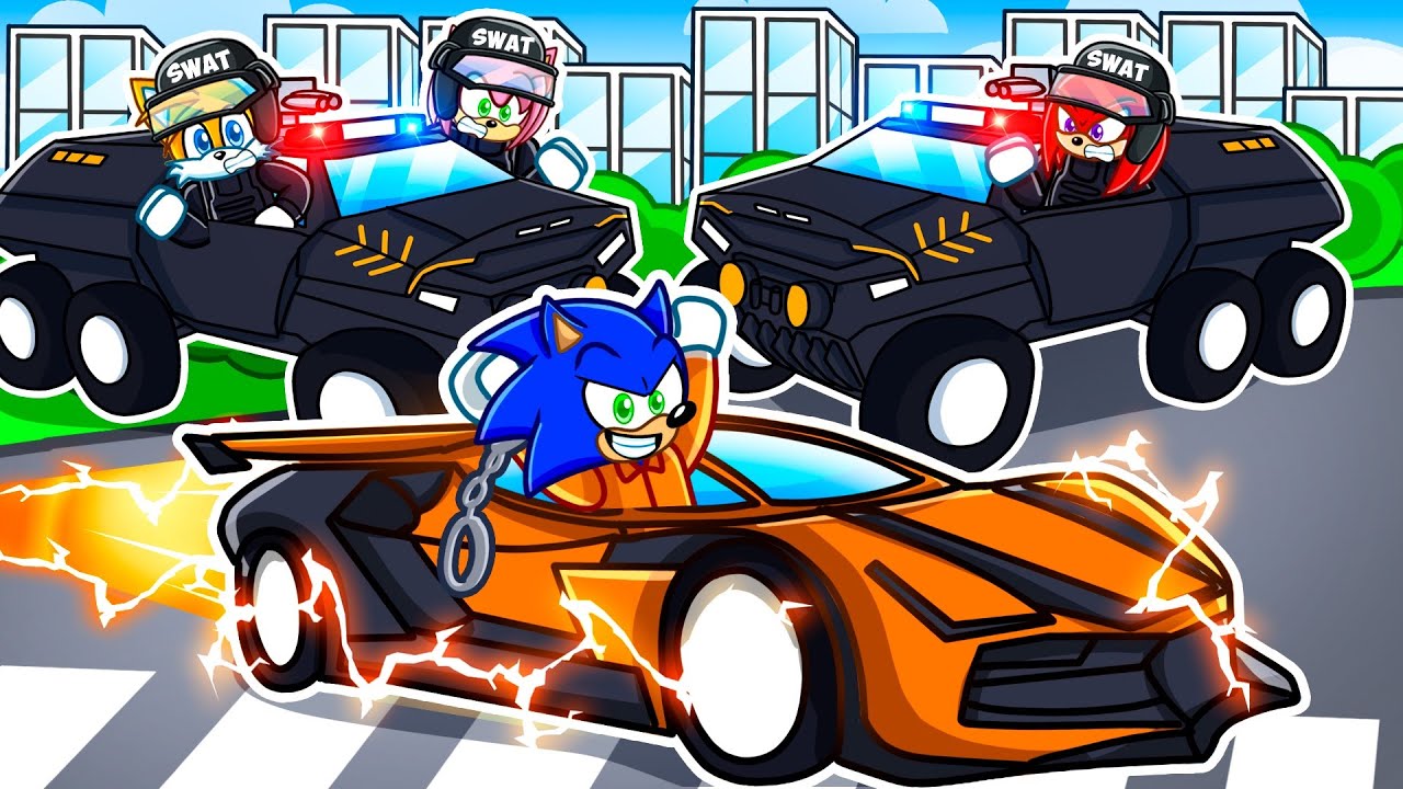 Coche de PRISIONERO VS Coche de POLICÍA en Roblox Driving Empire!
