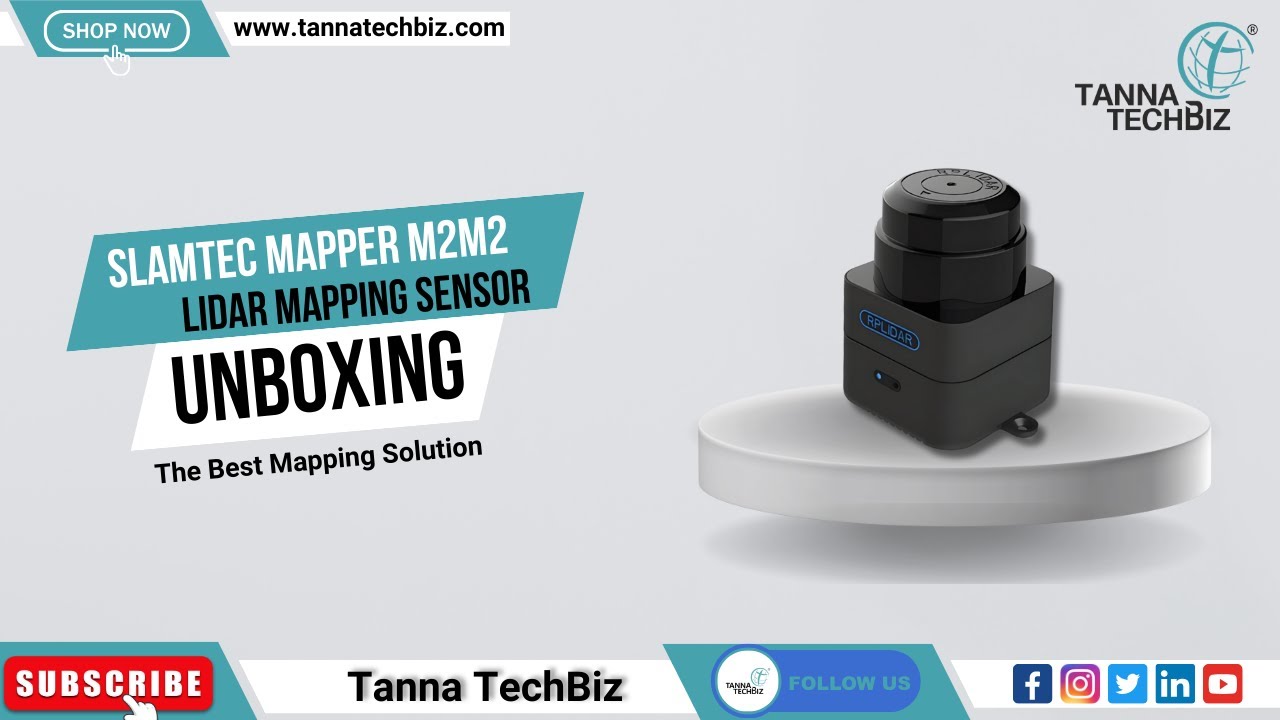 Unboxing the Slamtec Mapper M2M2 LiDAR Mapping Sensor