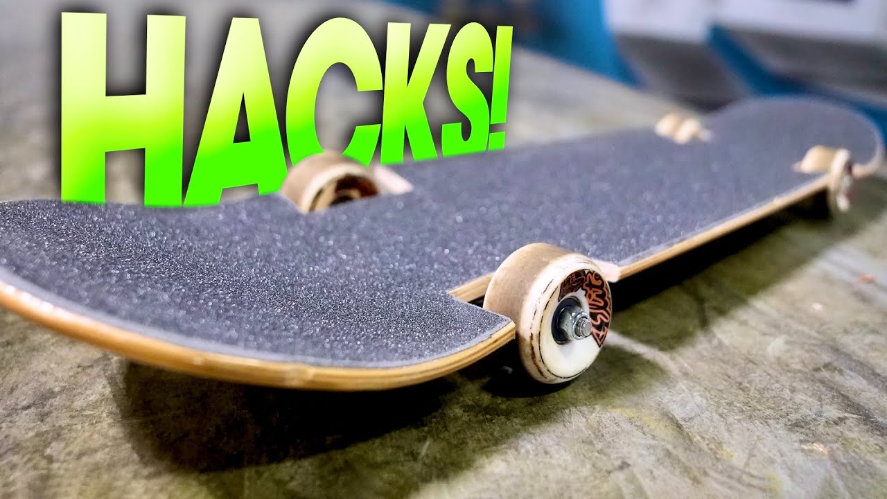 SLAMMED SKATEBOARD HACKS!