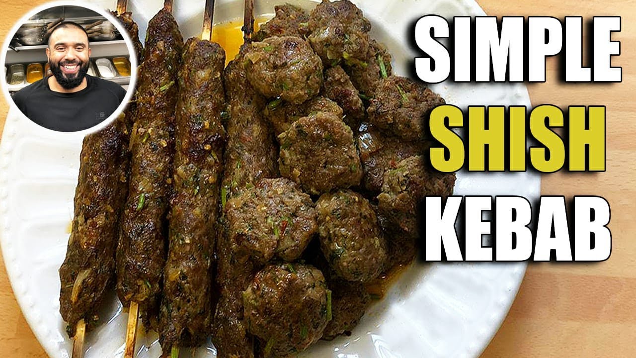 MAKE RESTAURANT QUALITY SHISH KEBAB AT HOME! SIMPLE RECIPE!