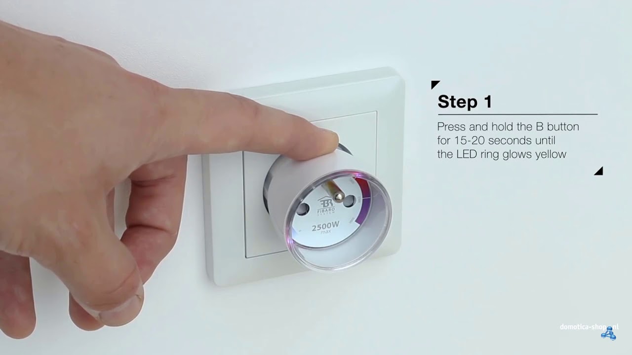 Fibaro Wall Plug reset