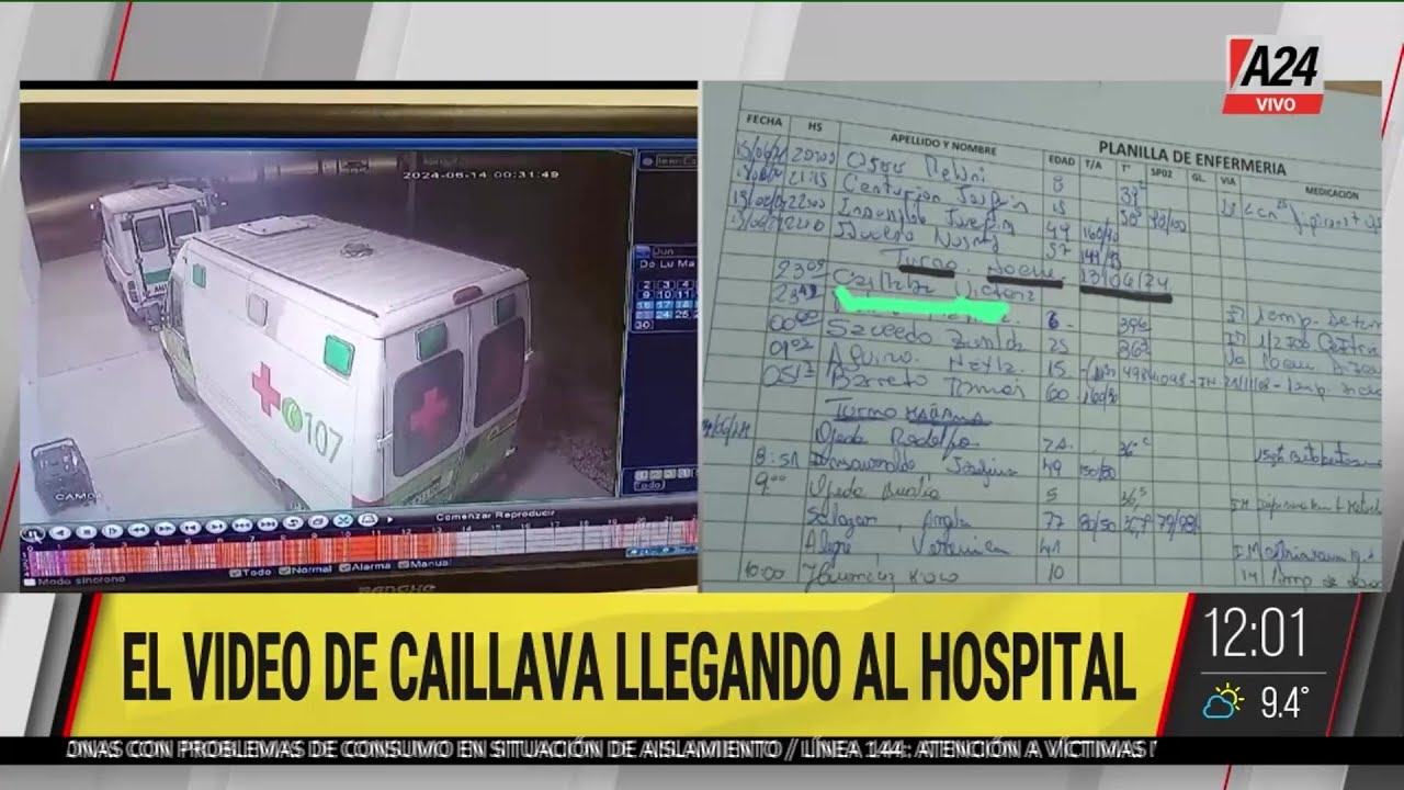 🚨 CASO LOAN: el video de Victoria Caillava llegando al Hospital de 9 de julio