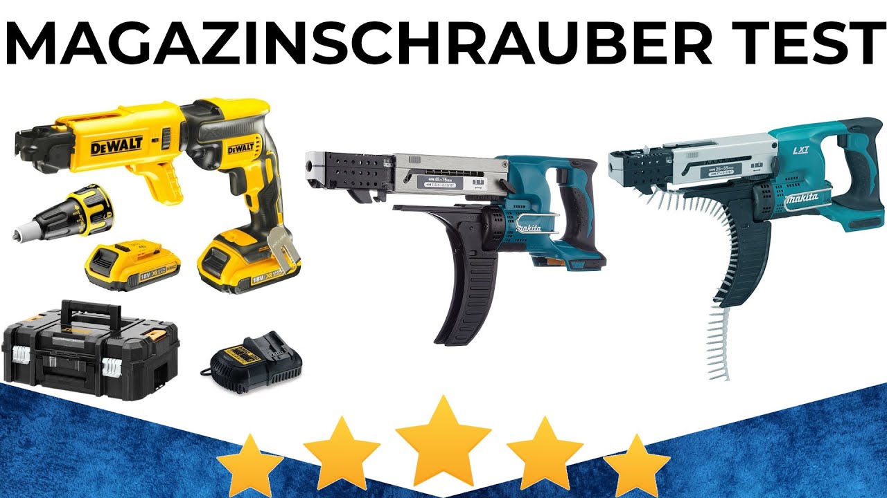 Magazinschrauber Test 2025 Beste Magazinschrauber pr&auml;sentiert