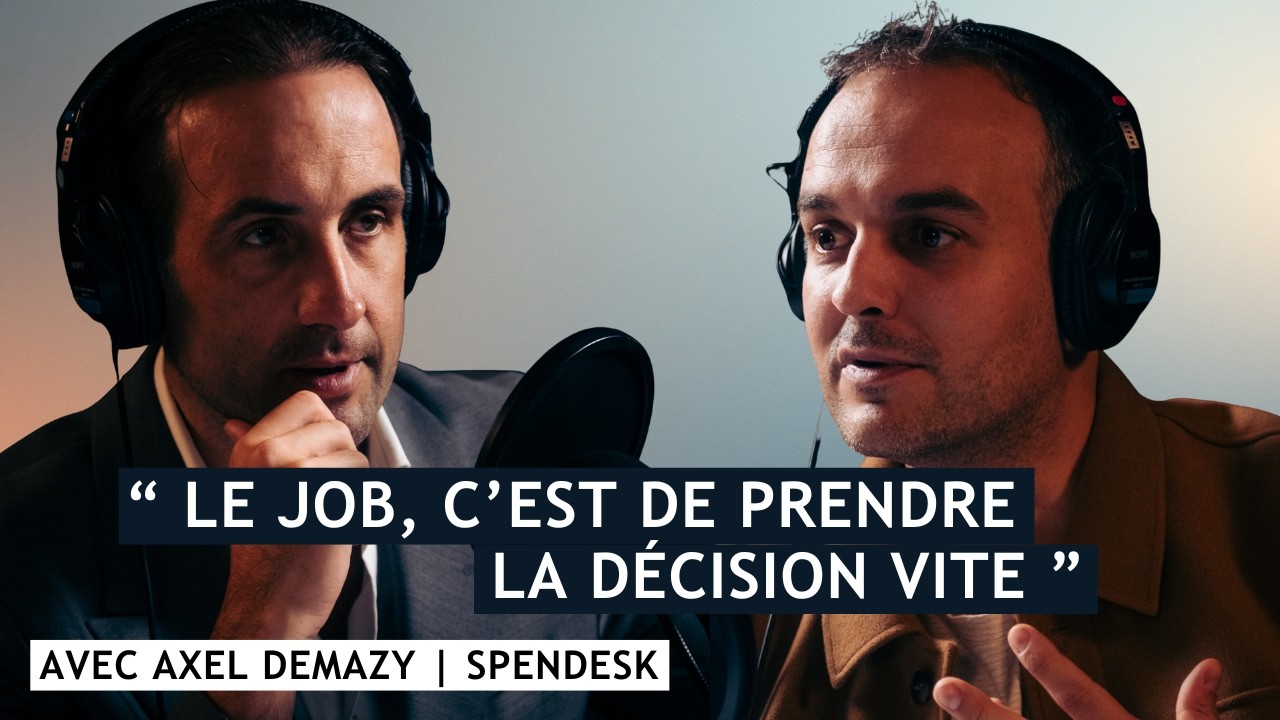 Comment l'IA transforme la finance (83% d'adoption) avec Axel Demazy (CEO Spendesk)
