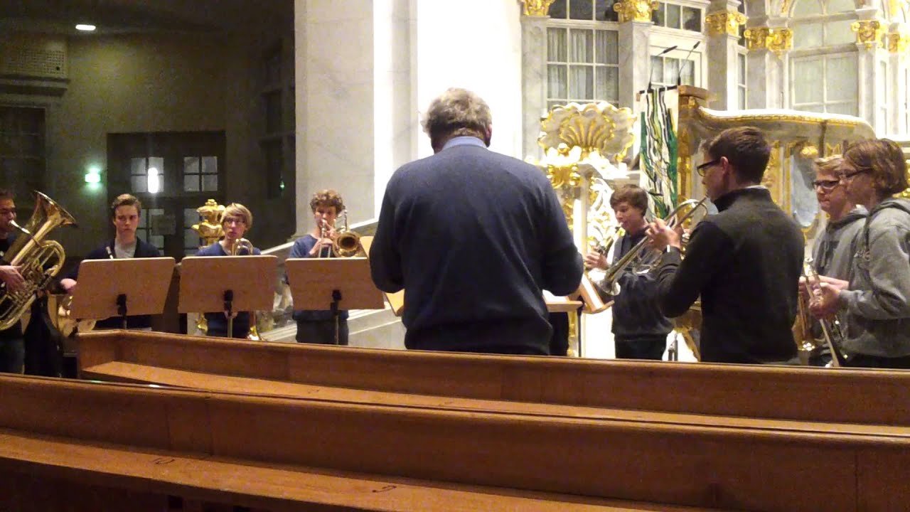 Henry Purcell: Trumpet Tune and Air - Ludwig G&uuml;ttler mit dem Blechbl&auml;serensemble des DJSO