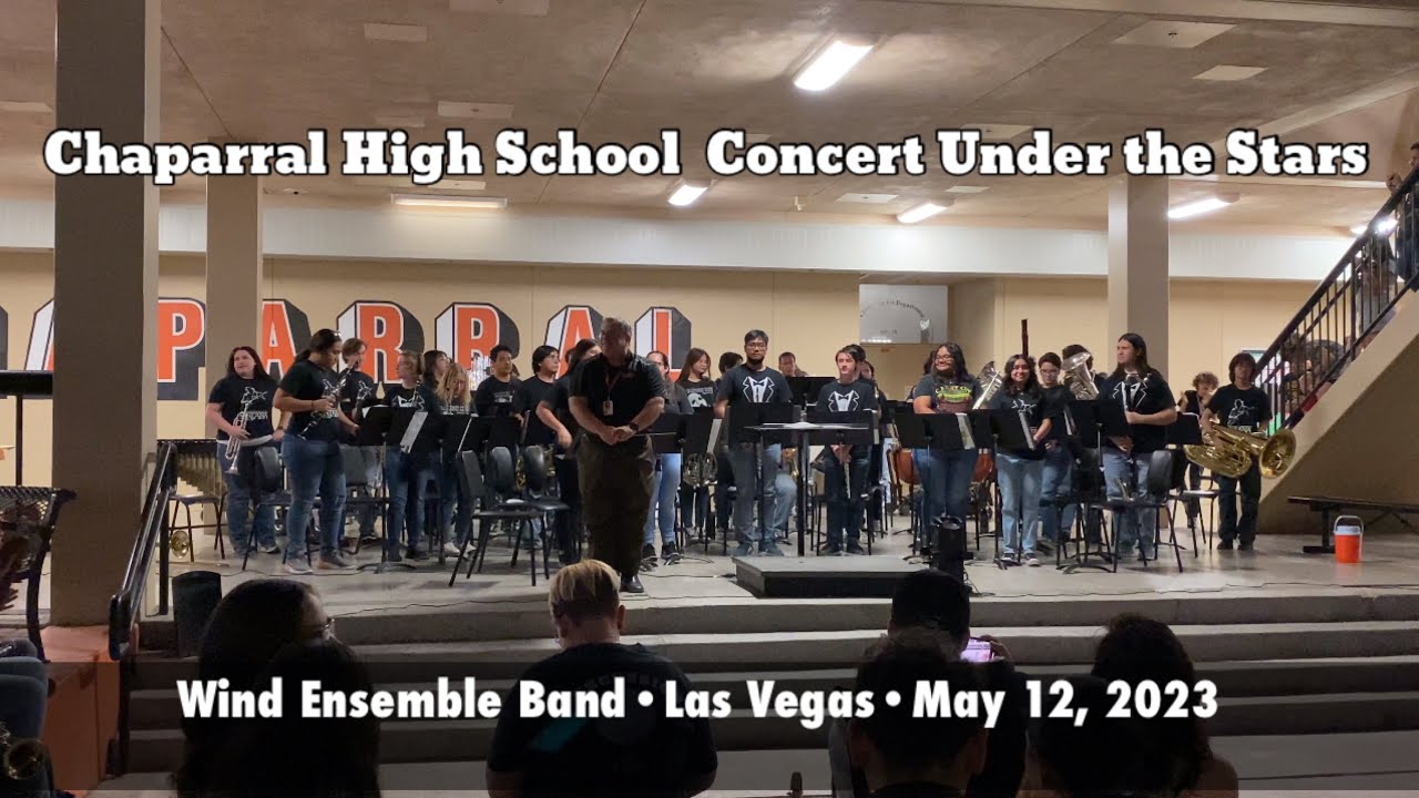 Chaparral High School Concert Under the Stars| Wind Ensemble Band| May 2023