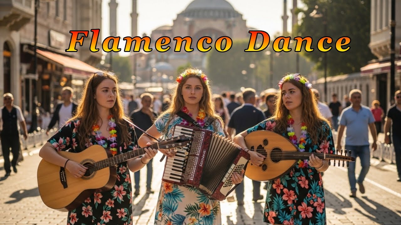Flamenco Dance Music at Istanbul | Flamenco Guitar, Accordion, Oud Legendary Fusion