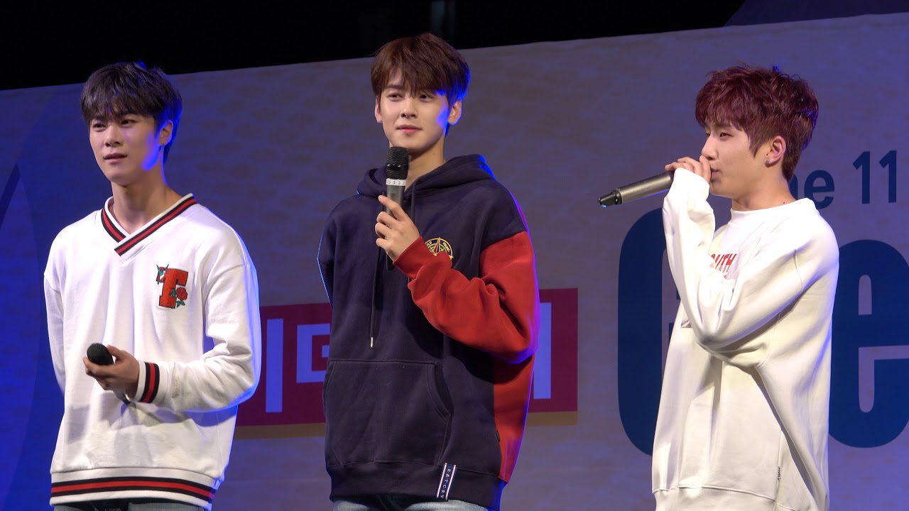 171014 아스트로 600일 그린리본마라톤 직캠 4K ASTRO