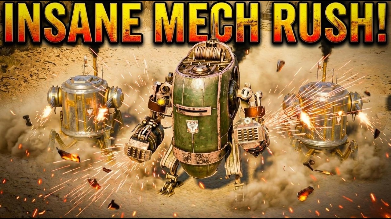 HUGE MECHS! This MECH RTS is INSANELY GOOD! | Iron Harvest Epic Battle