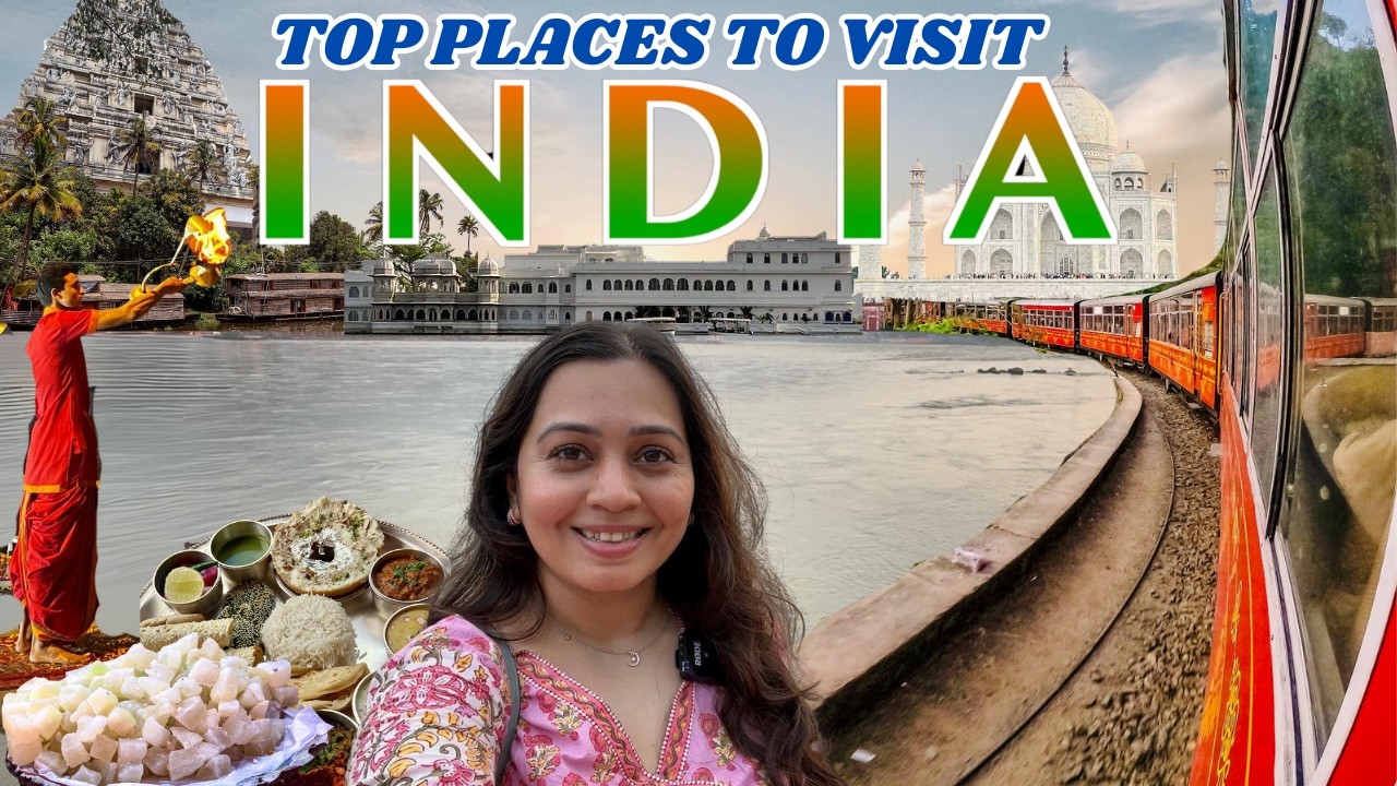 Exploring TOP 10 Places to Visit in INDIA 🇮🇳 ultimate guide: Tourist Spots, Indian Street Food &more