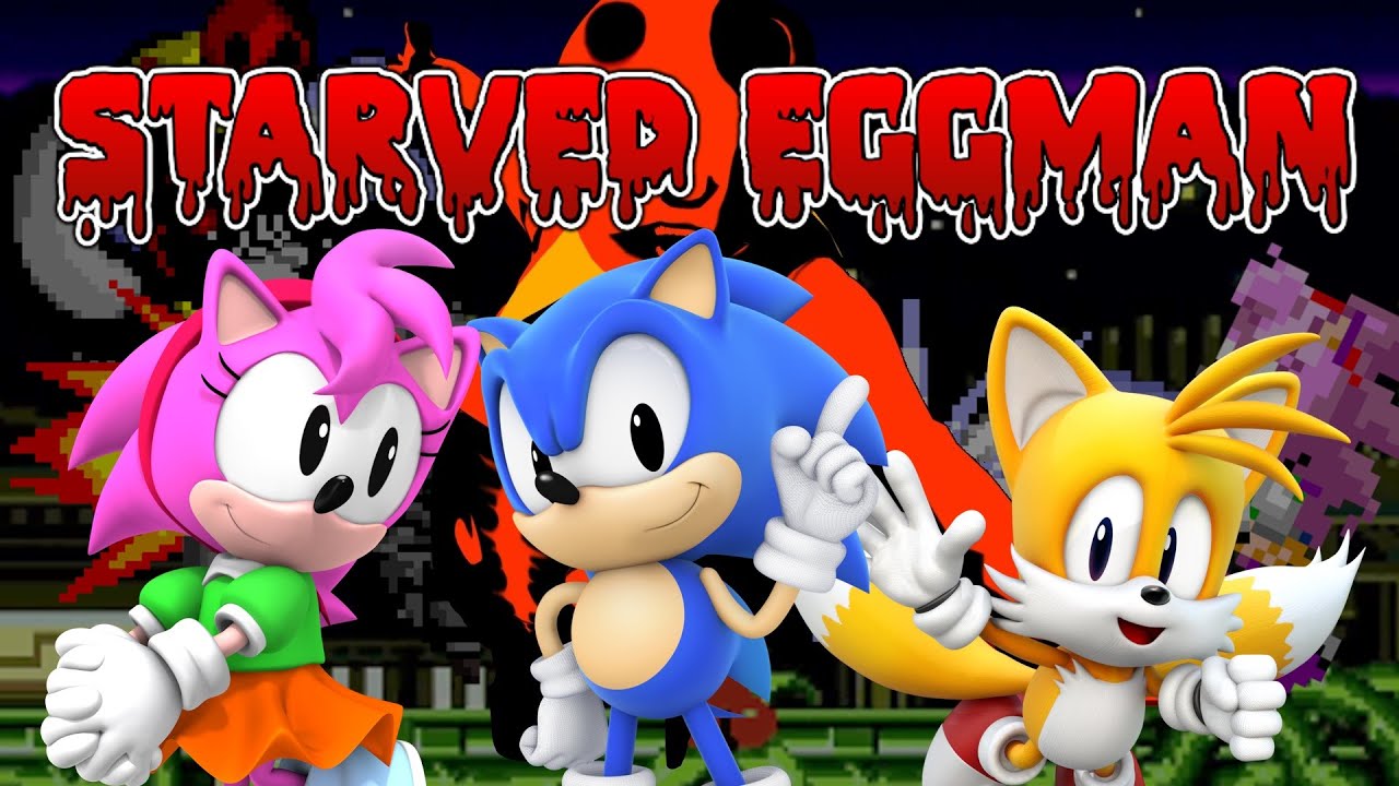 Starved Eggman. Sprite Animation. Best Ending.