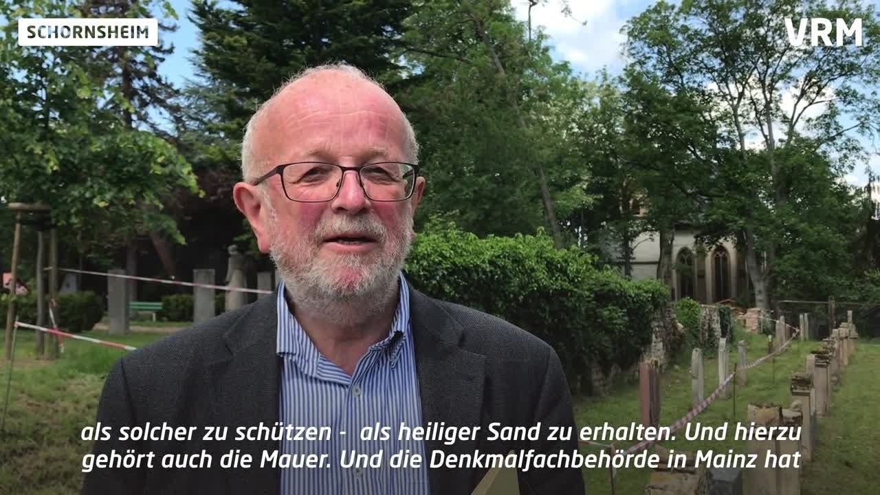 Schornsheim: Streit um Mauer am j&uuml;dischen Friedhof