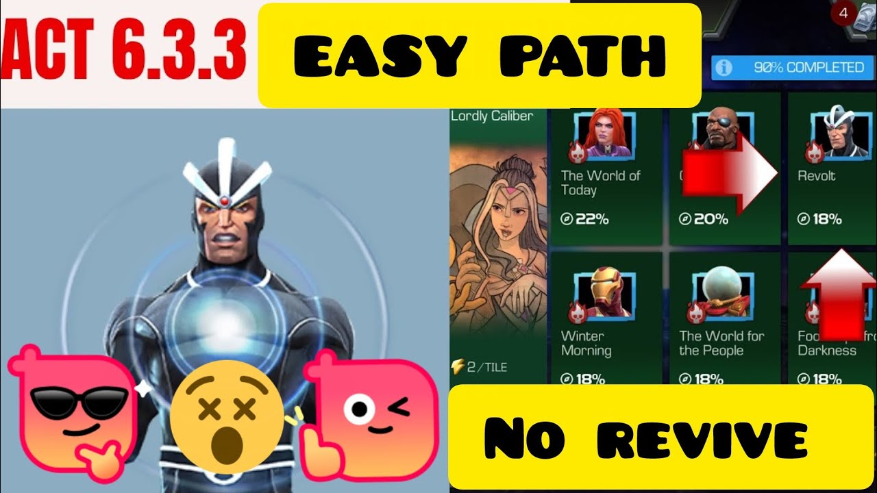MCOC ACT 6.3.3 Easy path #marvel #ytvideo  #kabam #tranding 