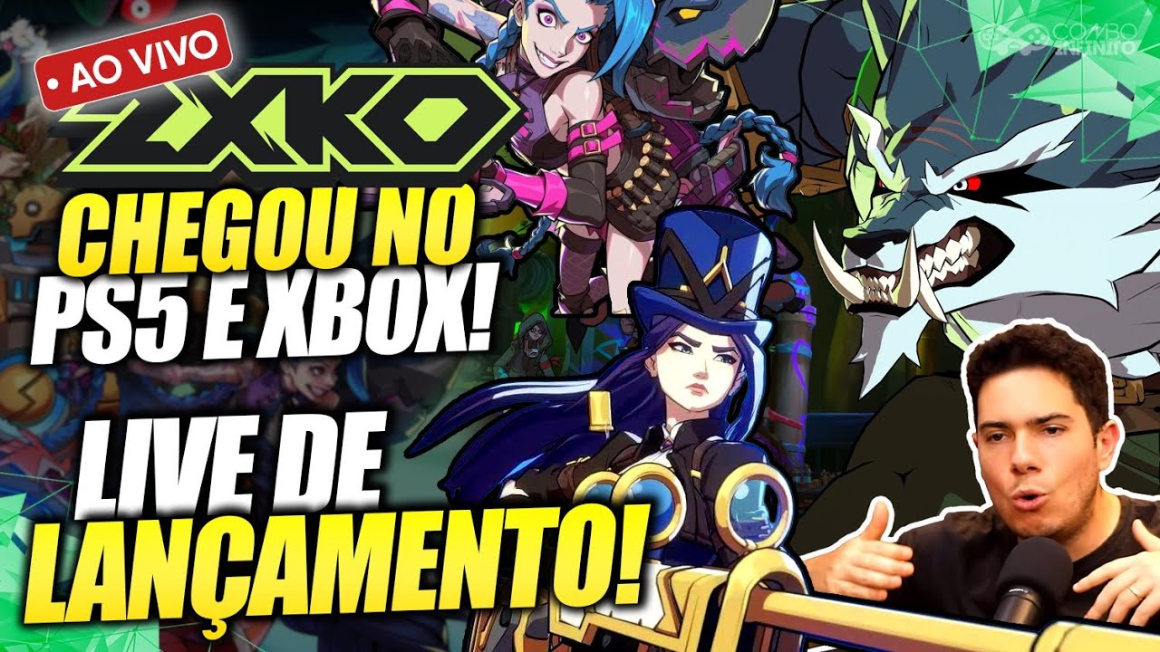 NOVO JOGO DE LUTA GRATUITO! PS5, XBOX E PC! 2XKO AO VIVO!