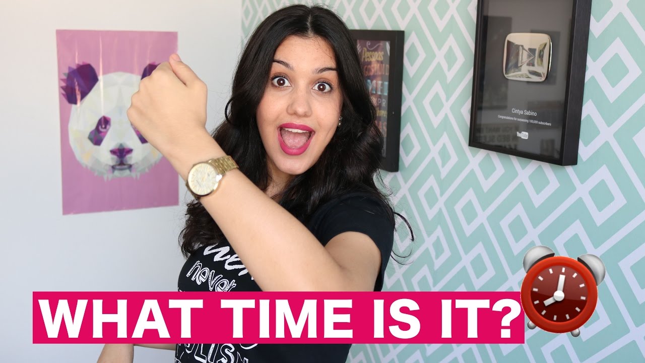COMO DIZER QUE HORAS SÃO? | DICA DE INGLÊS