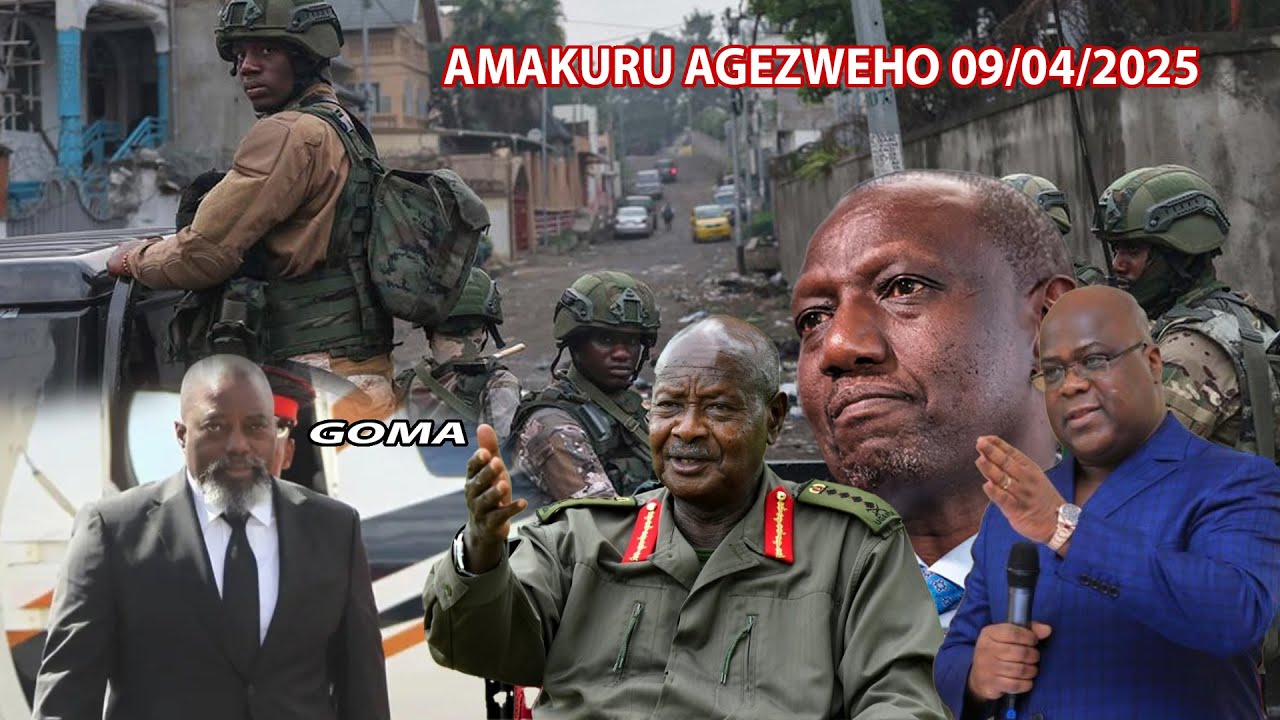 AMAKURU: KABILA ARAVUGWA i GOMA HAMWE NA M23 | RUTO ARASHINJWA GUKORANA UBUCURUZI BWA ZAHABU NA M23