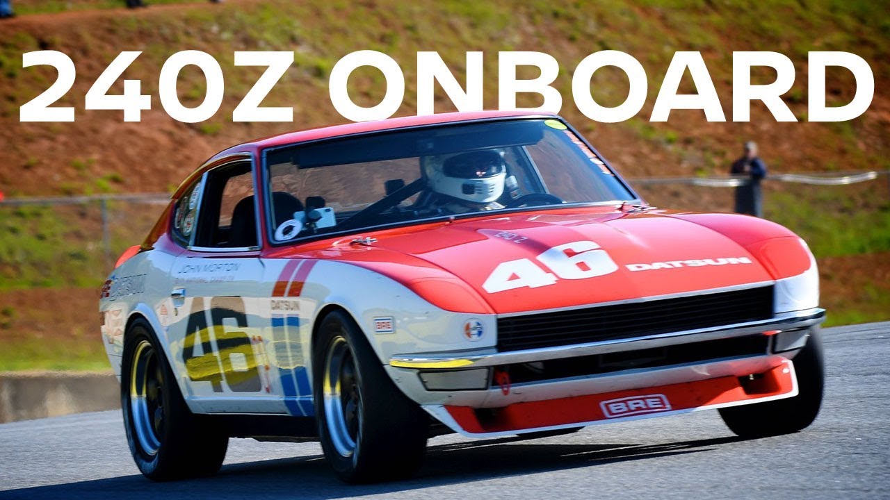 Amazing Onboard - John Morton's Datsun 240Z racecar! (Recommended vol. level: 11)