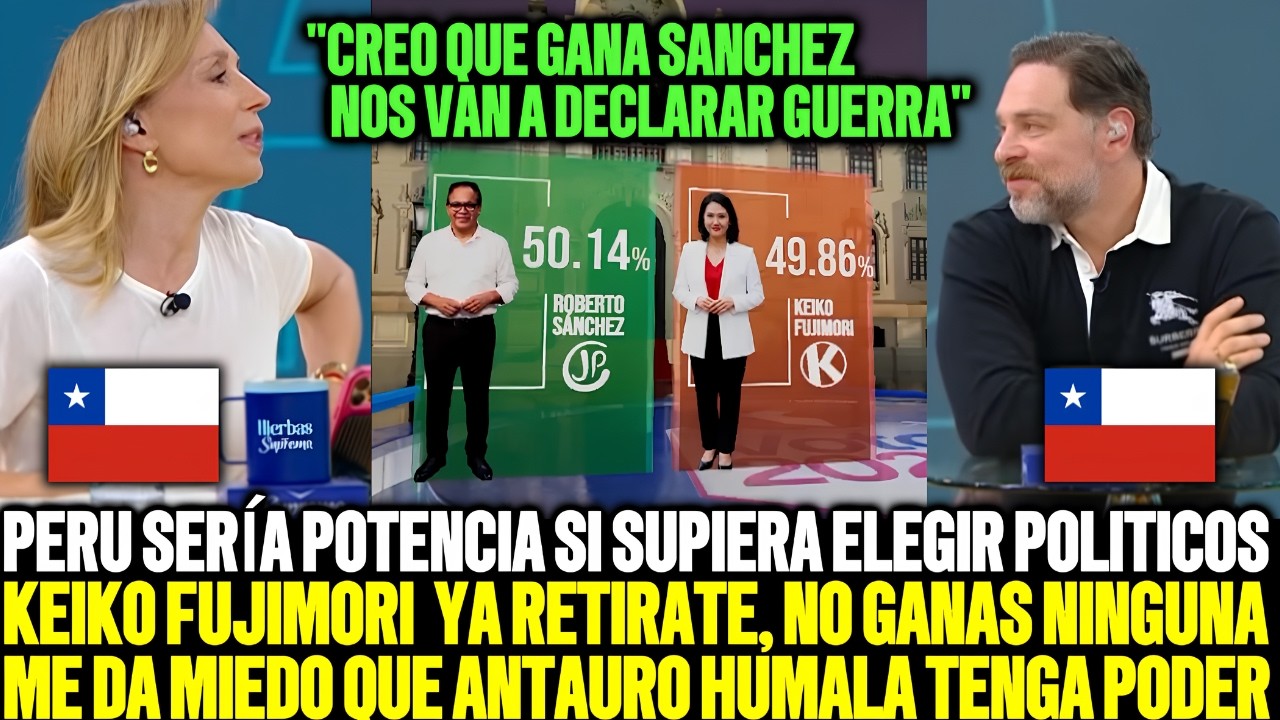 Prensa CHILENA reacciona a las ELECCIONES de SEGUNDA VUELTA del Per&uacute; 🇵🇪🇨🇱