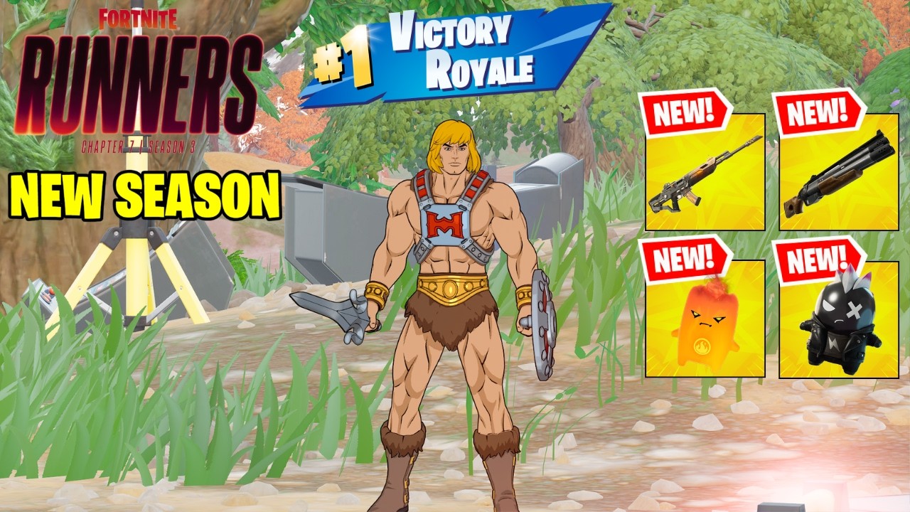 HE-MAN - NEW FORTNITE CHAPTER 7 SEASON 3