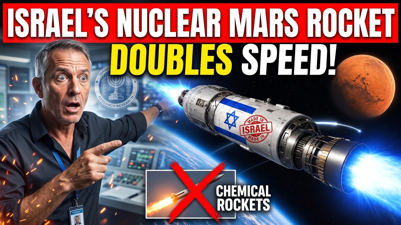 Inside Israel's New Nuclear Thermal Rocket That Reaches Mars Twice as Fast