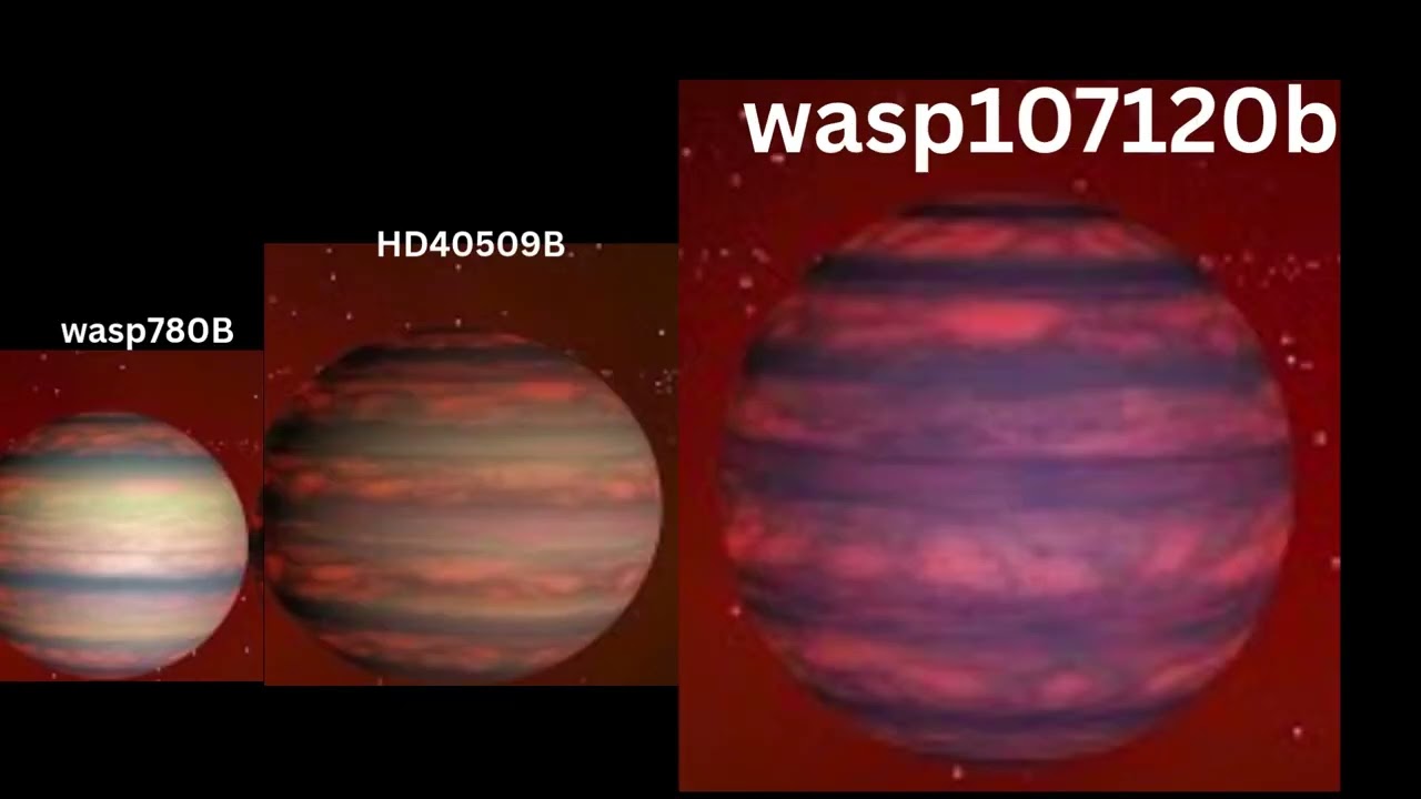 Size comparison binary planets on wedsay 25 june