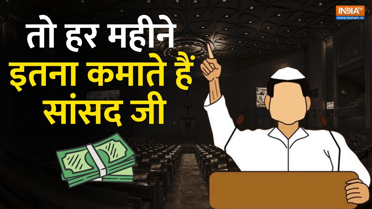 Loksabha Elections 2024: महीने में कितनी Salary पाते हैं आपके माननीय 'MP-MLA', देखें Video
