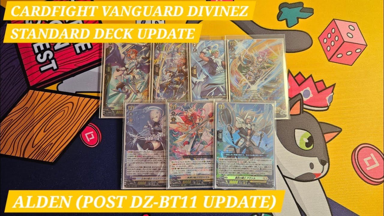 Cardfight Vanguard DivineZ Standard Deck Update - Alden (Post DZ-BT11 Update)