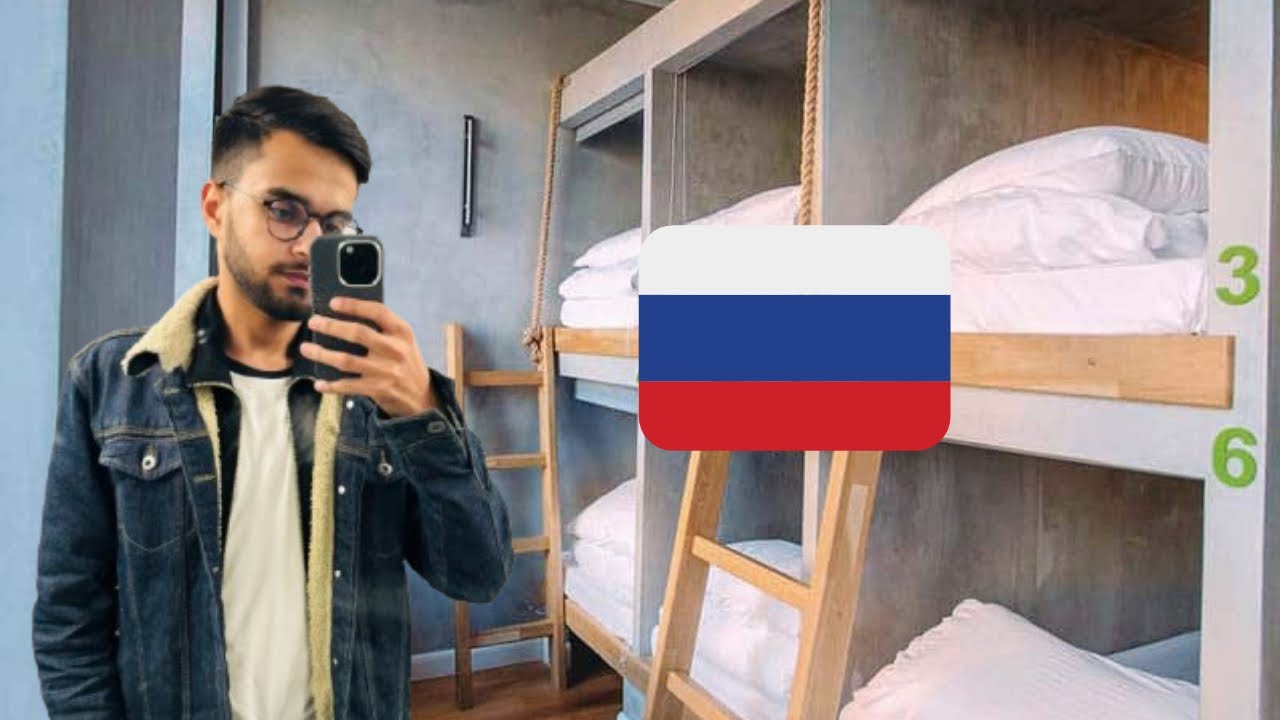 Moscow 🇷🇺 Hostel Tour Real  Student life 😍😃