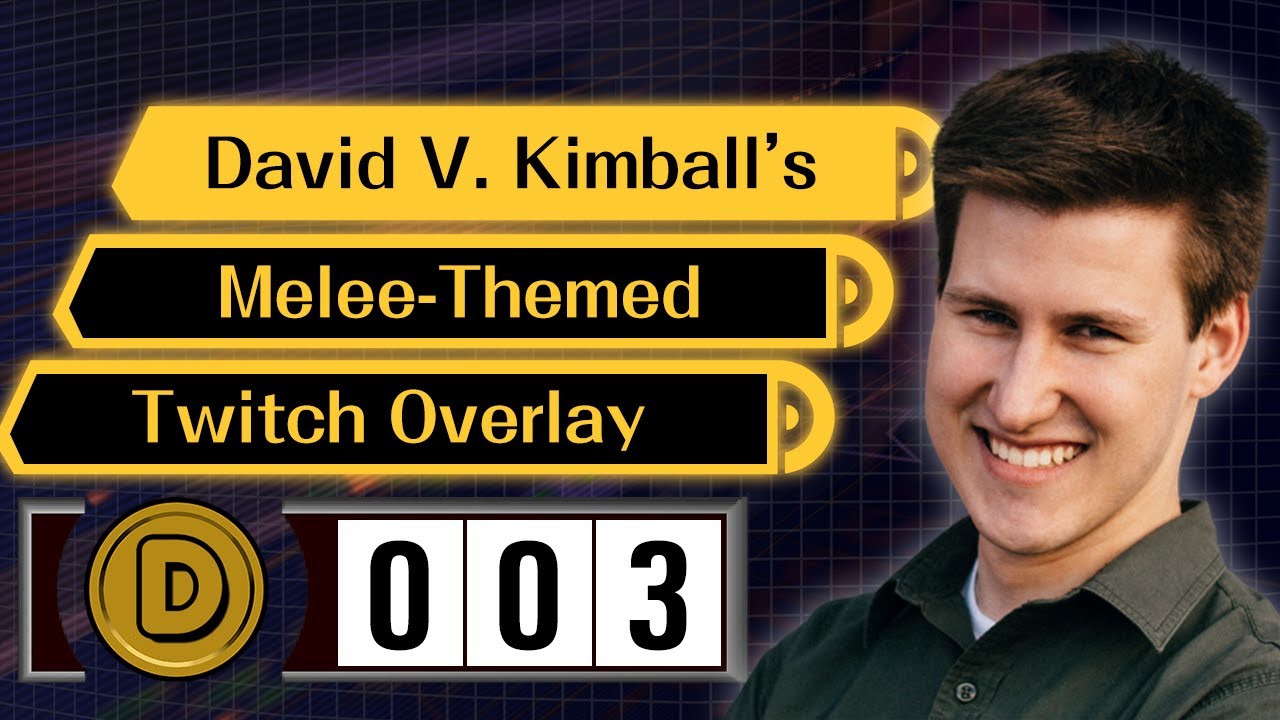 Custom Super Smash Bros. Melee-Themed Twitch Overlay Tour