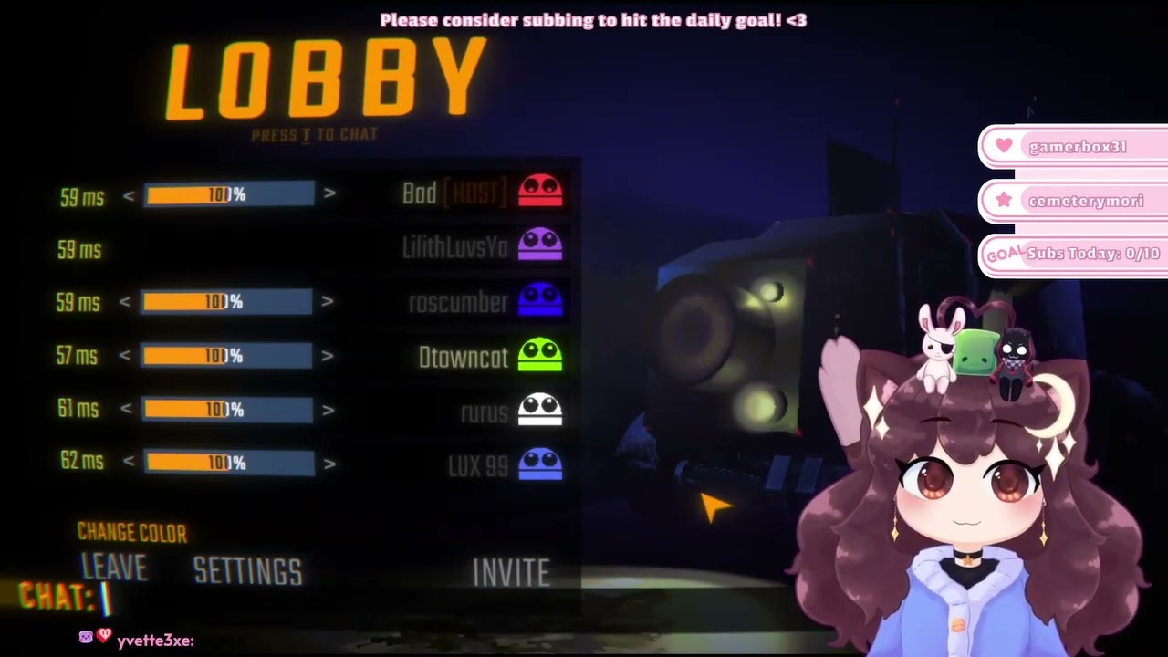 REPO for the first time with @BadBoyHalo @Dtowncat @Foolish @RurusLIVE @LUXstreams_!!