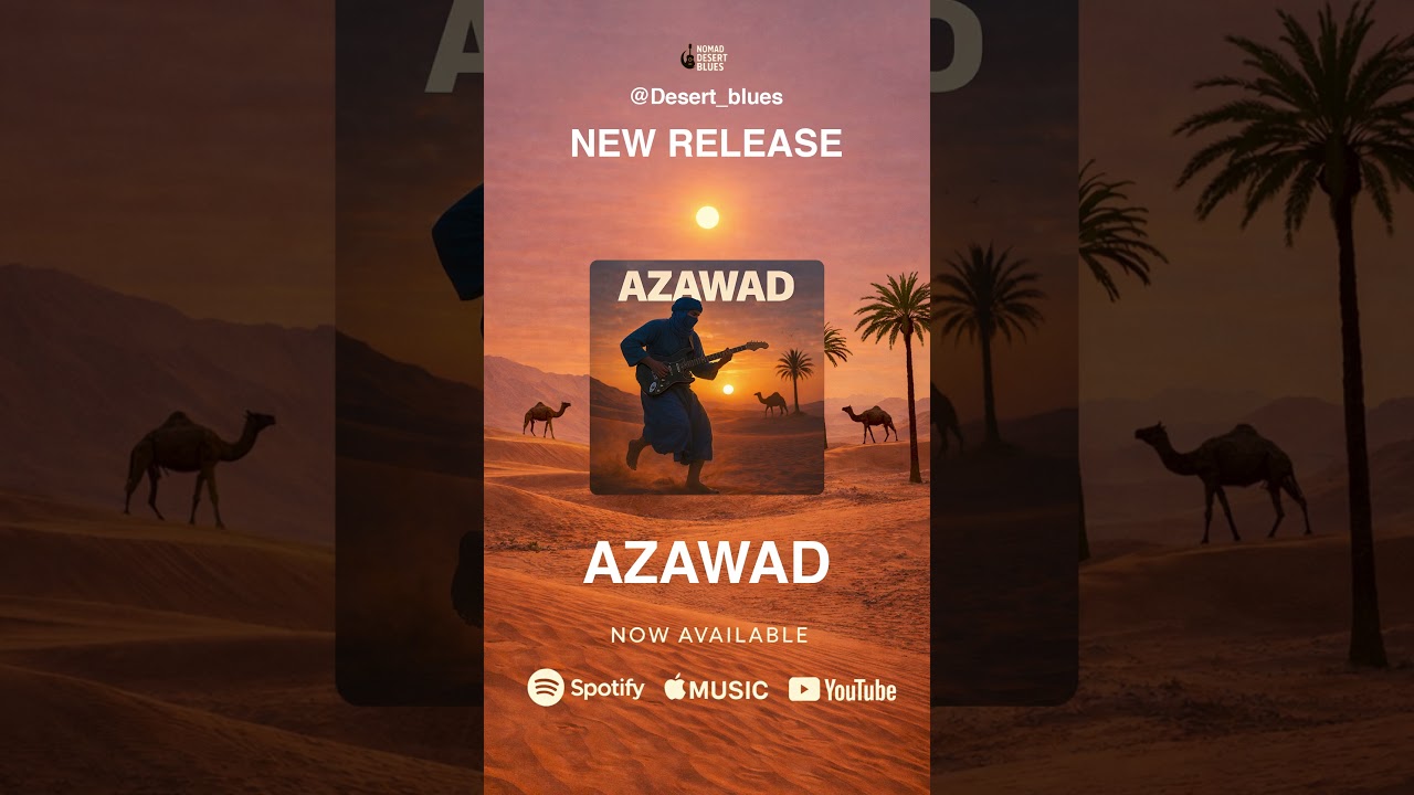 Desert Blues &ndash; AZAWAD | Tuareg Guitar &bull; Assouf