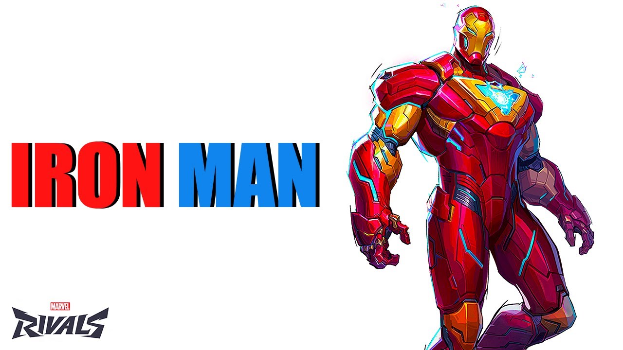 IRON MAN - Marvel Rivals All Skins and Mvp Animations 4K