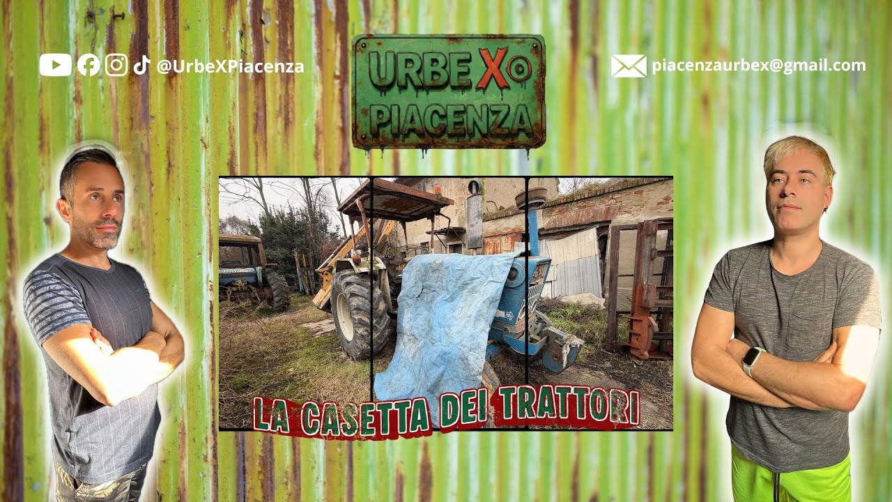 CASETTA CONTADINA ABBANDONATA CON TRATTORI E AUTO DIMENTICATE | URBEX RURALE ITALIA