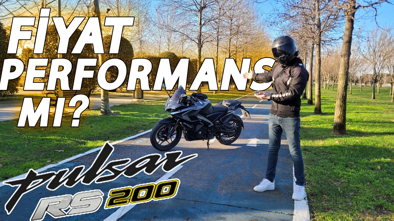 BAJAJ PULSAR RS200 DETAYLI İNCELEME | BAŞLANGIÇ MOTORU OLUR MU?