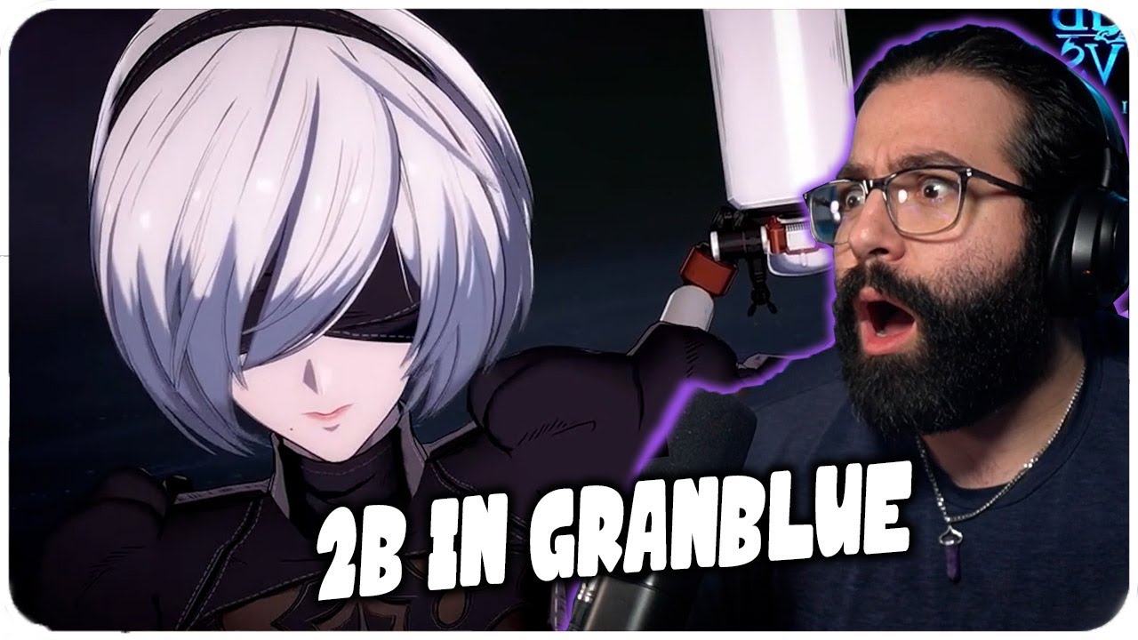 WHAT THE F**K IS SHE DOING HERE!? | Koe Reacts To 2B In Granblue Fantasy Versus Rising