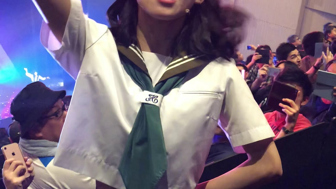 20181027 山内瑞葵推しカメラ アヤメ AKB48 舞台「マジムリ学園」小田えりな 「言い訳Maybe」 撮影可能ミニライブ