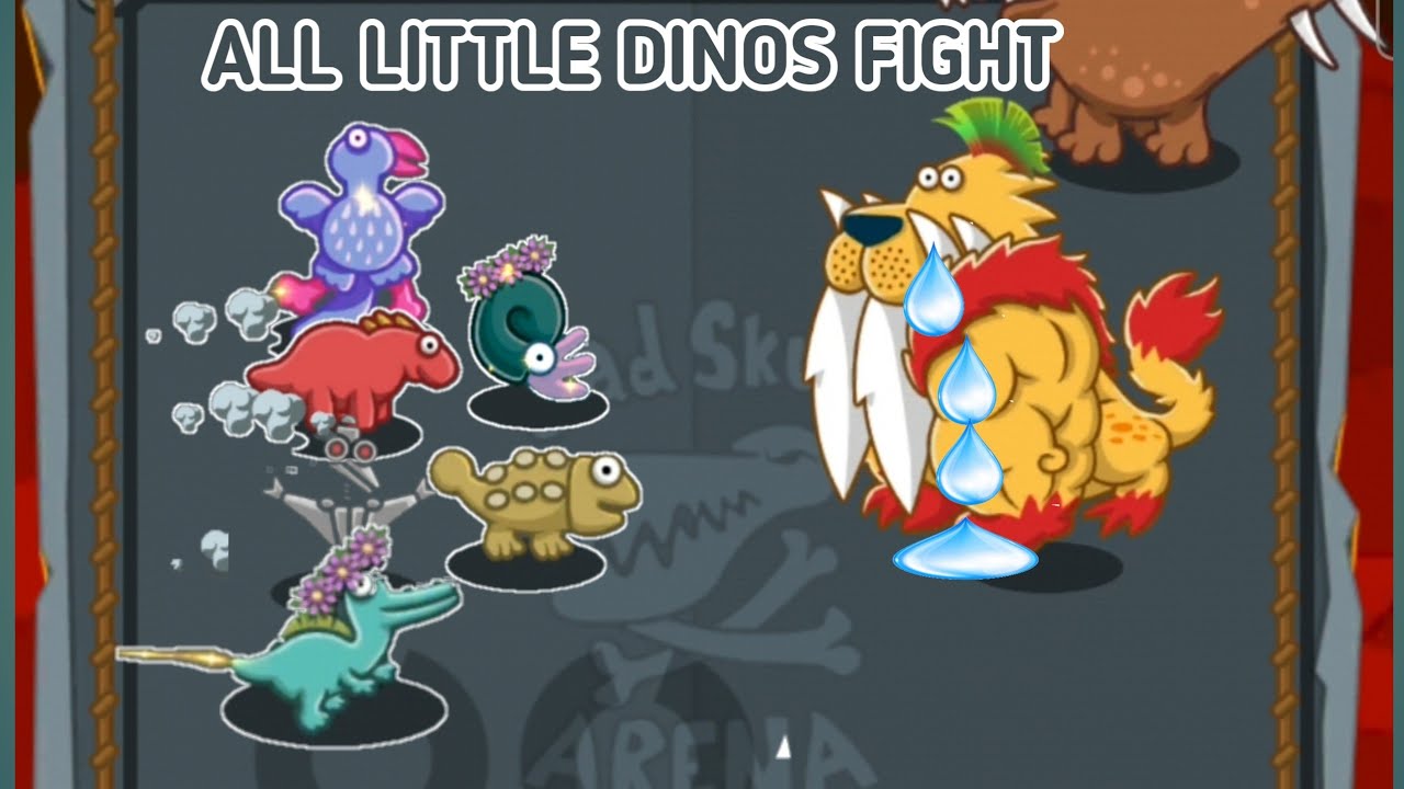 Crazy dino park All Dinosaurs fighting | Little Dinos take on big ones