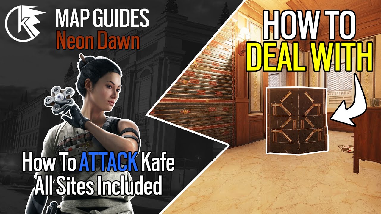 How To ATTACK Kafe Dostoyevsky - Rainbow Six Siege