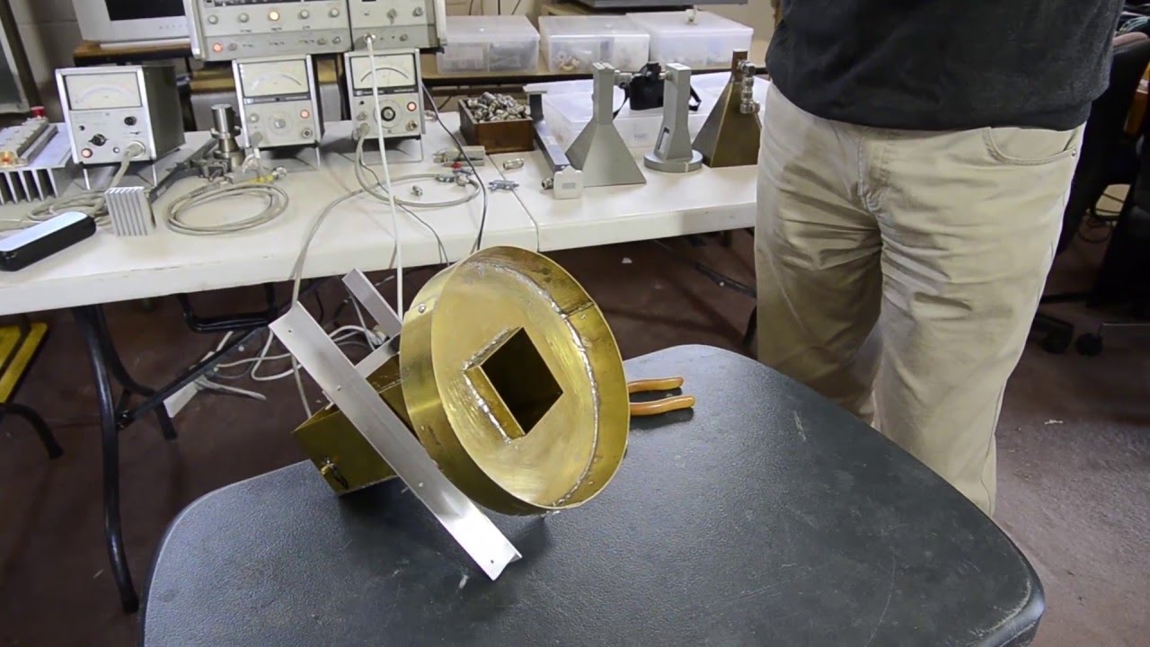 3.4 GHz Septum Feed for EME