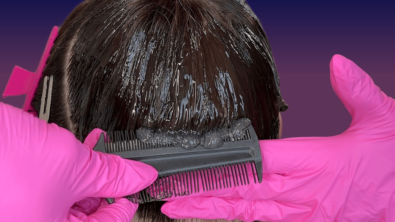 This Slick Back Is TOO Clean… Ballroom ASMR Updo 😳