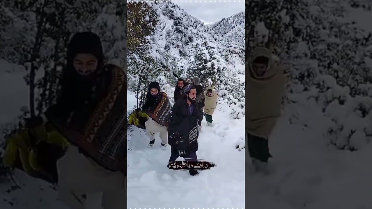 😭ساړې سيلٸ باران وهلاٸ يمه😭