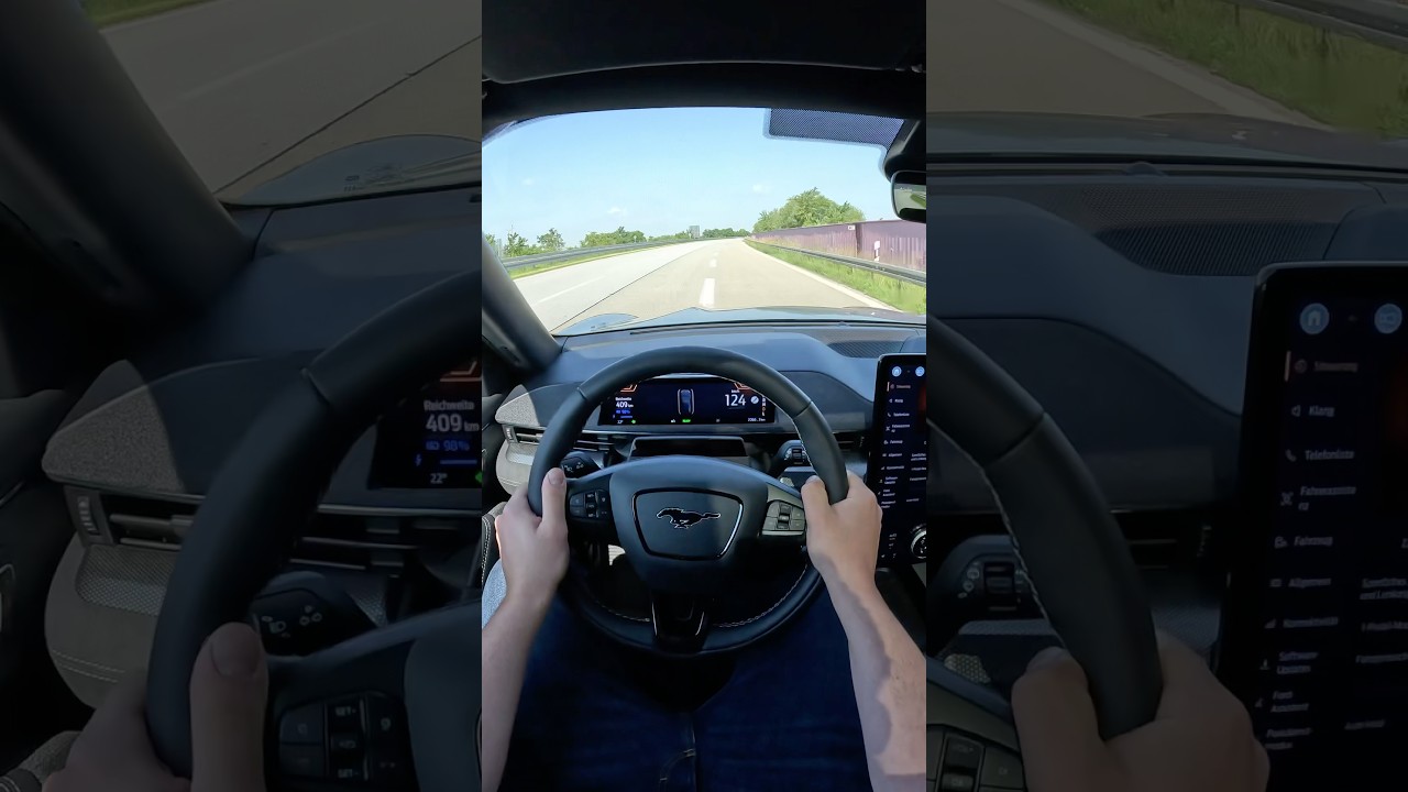 Ford Mustang Mach-E GT | 487 HP, No V8 &ndash; Still a Mustang? Acceleration Test!