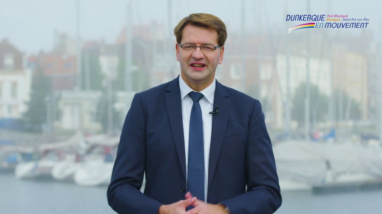 Déclaration de candidature de Patrice Vergriete à l'éléction municipale de Dunkerque en mars 2020