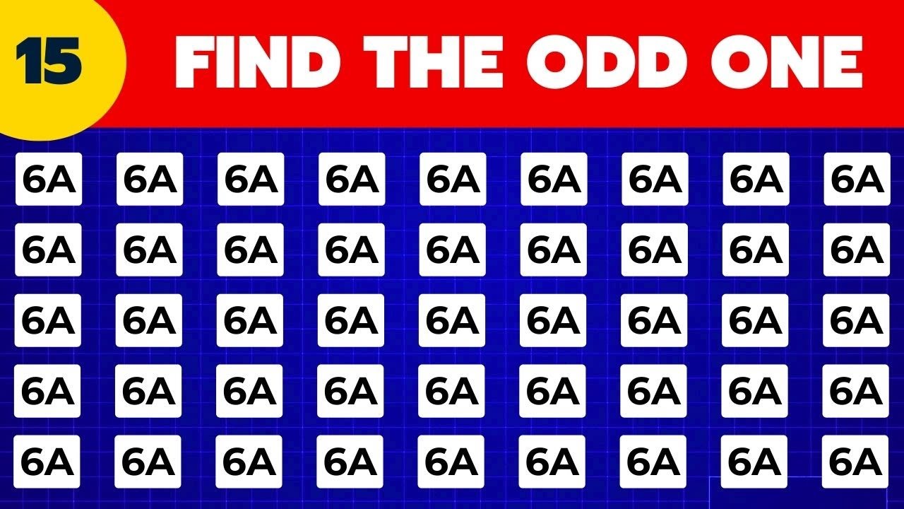 Find The Odd One Out | Quiz Trivia Game Challange # 15