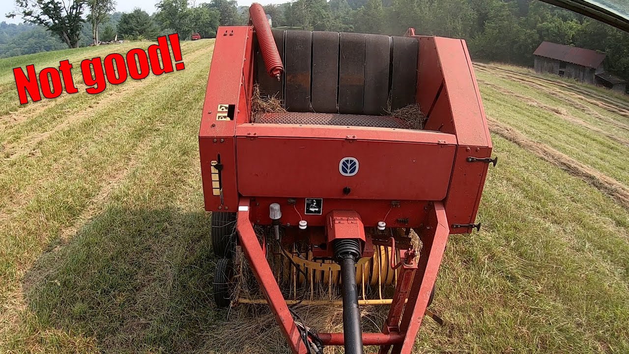 Round Baler Breakdown Spells Disaster