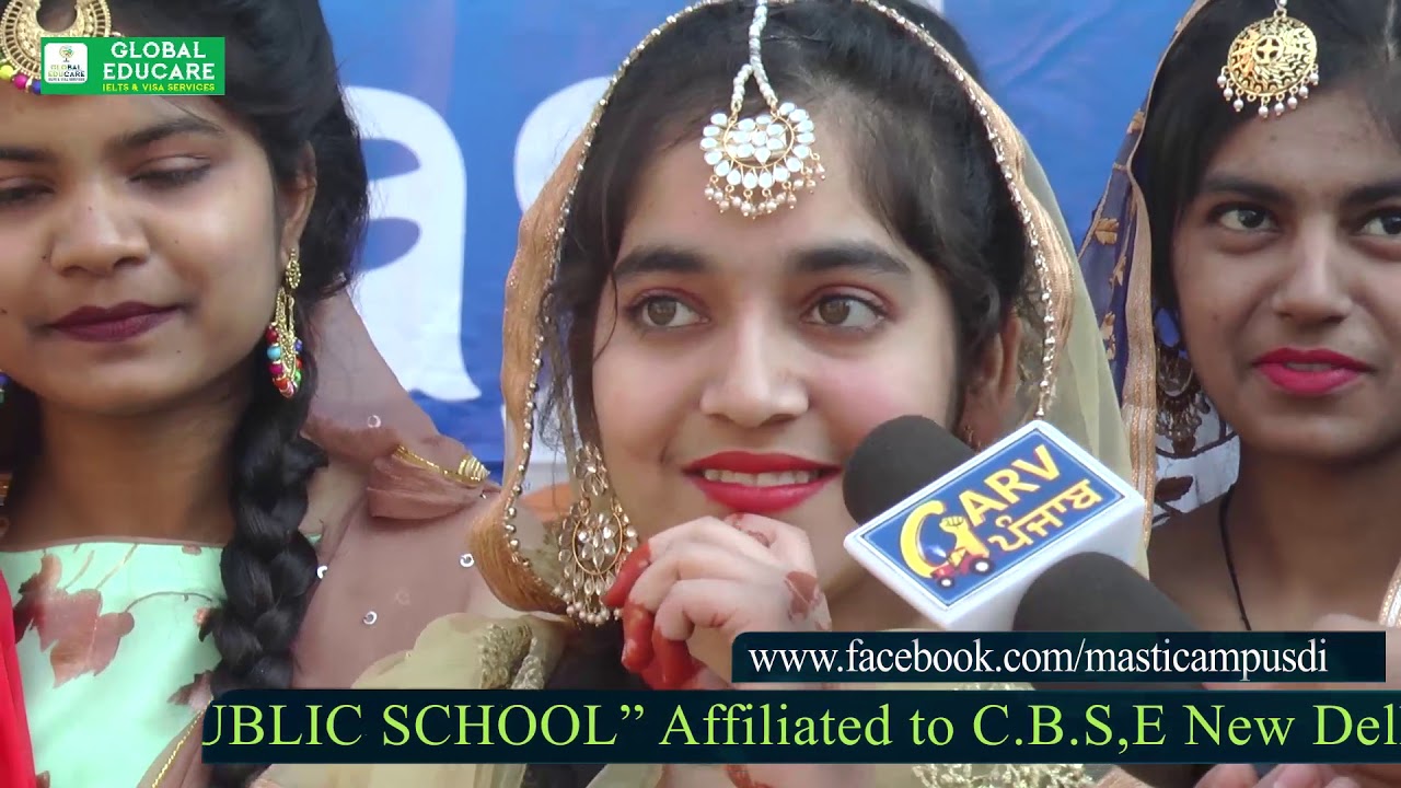 Masti Campus Di ll Mata Sahib Kaur Sen Sec School ll Guru HarSahai ll Garv Punjab TV ll 2019