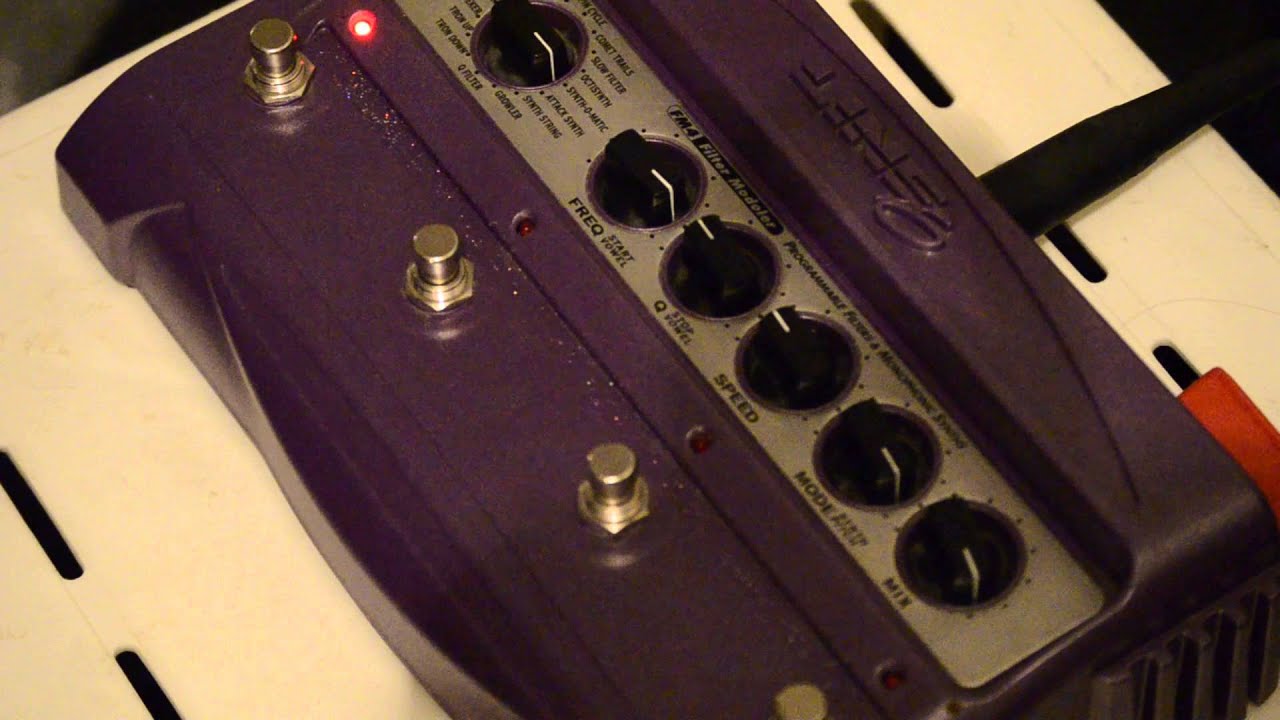 Tabouret Demos - Line6 FM4 Filter Modeler Pedal Demo