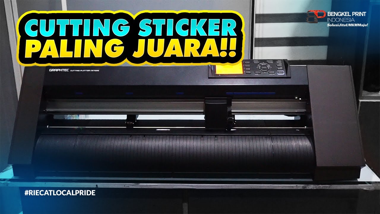 Mesin Cutting Sticker Paling Unggul Disini !!! Cutting Sticker Graphtec Ce7000-60